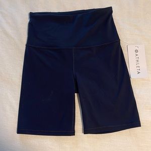 NWT Athleta ultra high rise elation bike shorts 7”